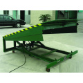 Stationary dock leveler portable loading ramp